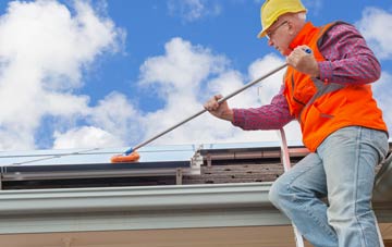 Great Gidding soft wash roof cleaning